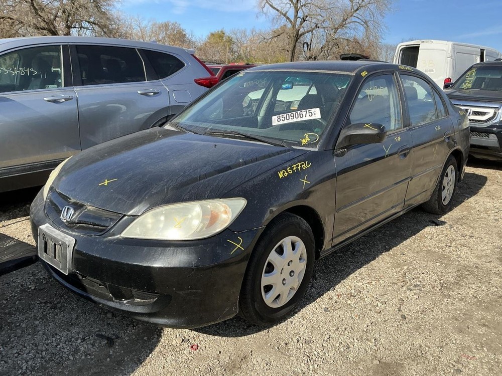 System Restraint Bag Module  Front Console Center Dash Coupe Dx Fits 03-05 CIVIC