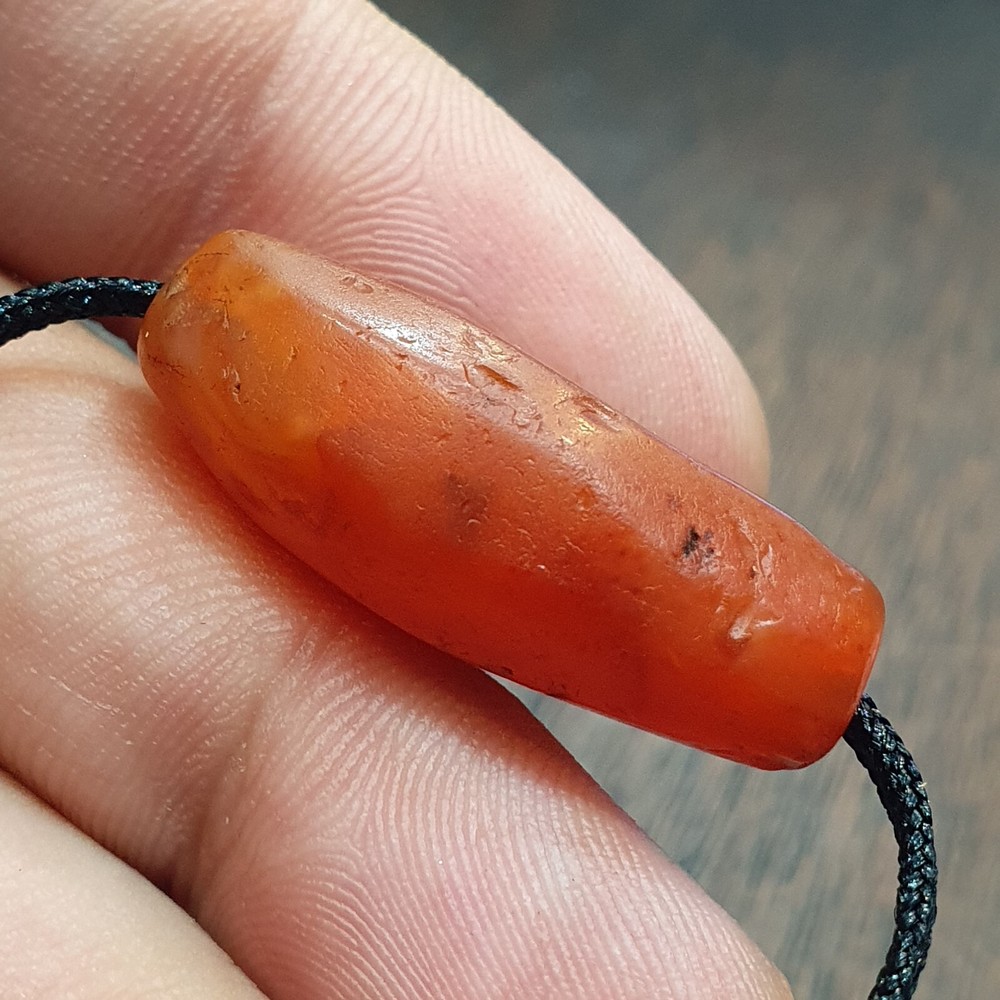 Ancient Antique Carnelian Middle eastern African AGATE Bead