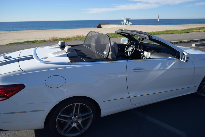 Wind Deflector for E Class Mercedes Convertibles E350, E400, E550 (2010 to 2017)