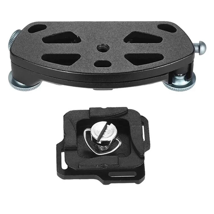Quick Release DSLR Camera Mount Clip-Universal Belt Holster Shoulder Strap Clip