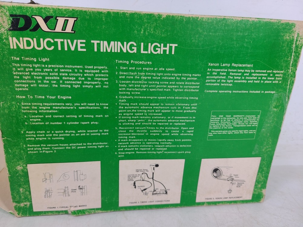 DXII Inductive Timing Light Model 418 Tool (TESTED)