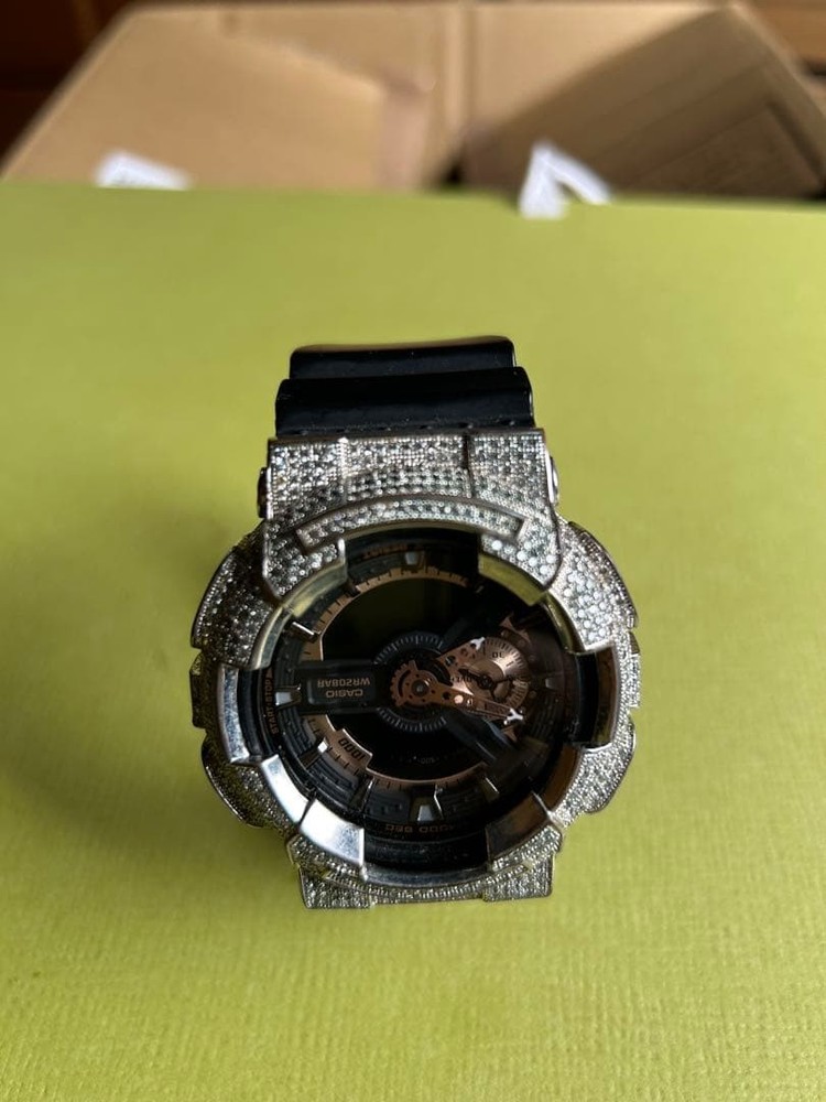 Crystal-decorated digital watch G-Shock Casio