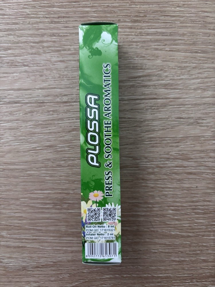 Plossa Eucalyptus Roll On (8ml) & Inhaler (2ml)