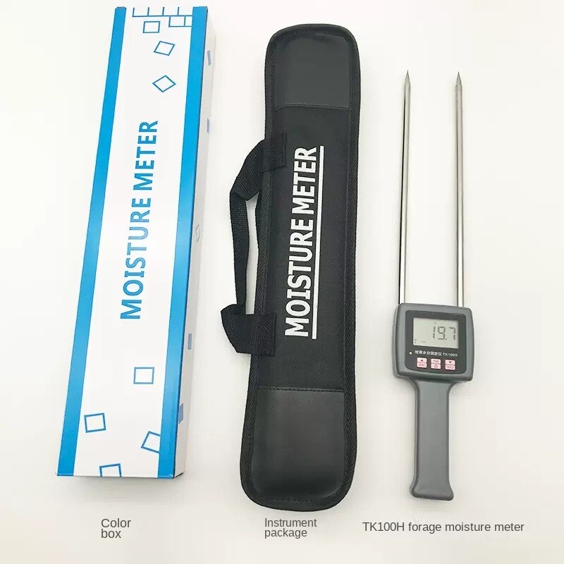 Moisture Meter ABS Housing Digital Displayed Hand-held Moisture Tester