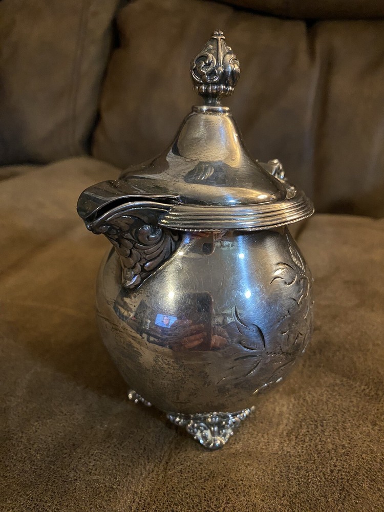 Vintage Triumph Silver Plate Creamer
