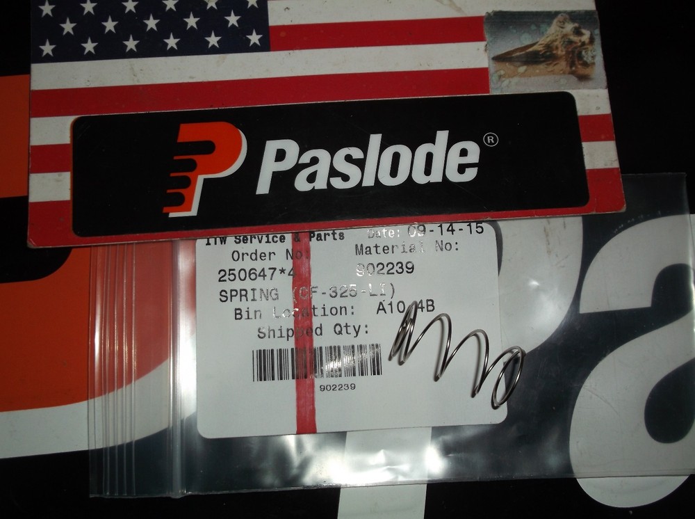 Paslode  Part # 902239  SPRING (CF-325-LI)