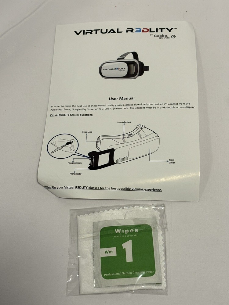 Virtual Reality Headset by Gabba Goods