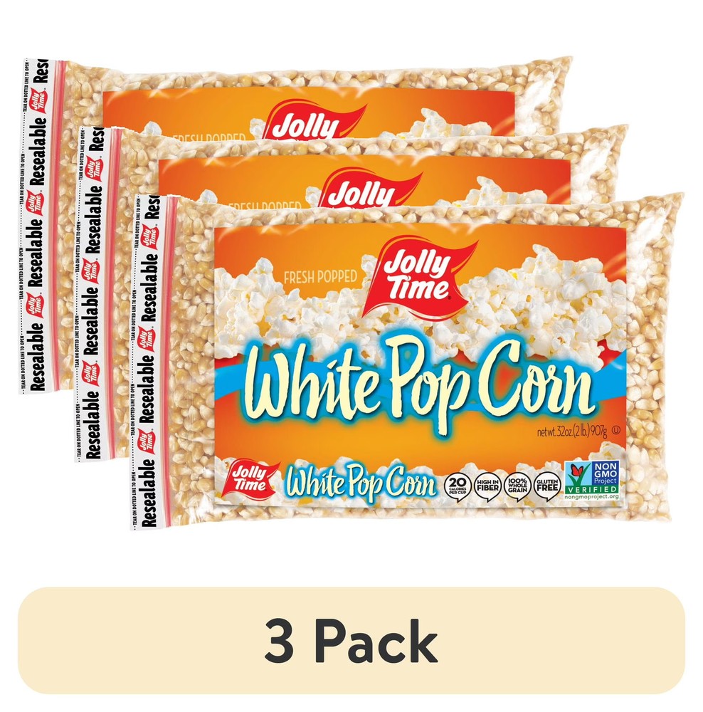 White Popcorn Kernels