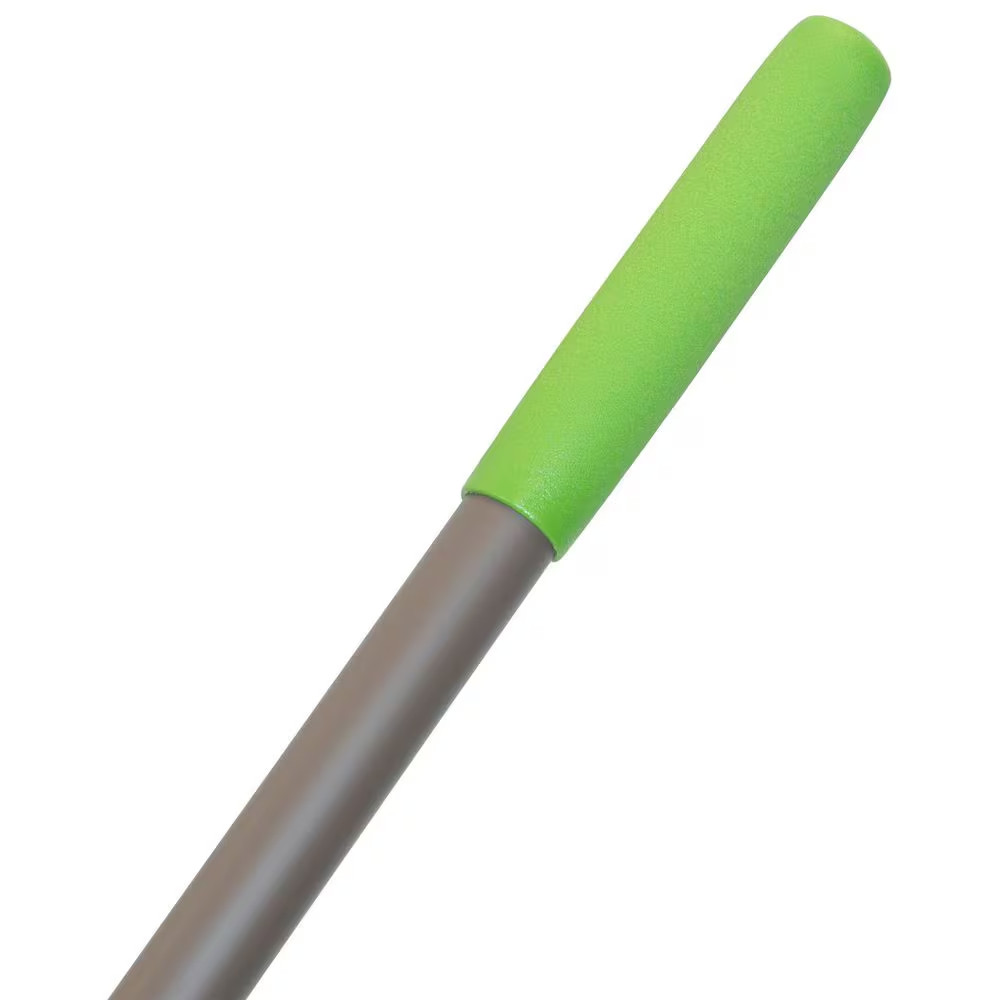 FLIP 54.25 In. Steel Handle Poly Scooping Leaf Rake NEW