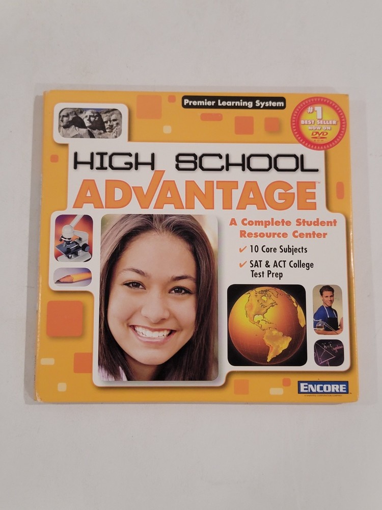 Kaplan SAT & PSAT Test Prep & High School Advantage PC CD-ROMs 📀 Learning Compa