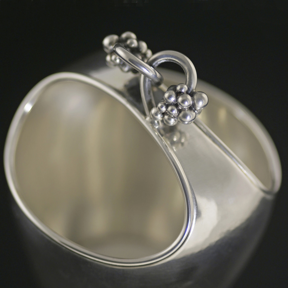 Danish Silver Bowl w/ Handle - Holger Rasmussen