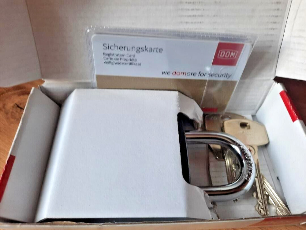 NEW !!!!DOM Sirius High Security Padlock