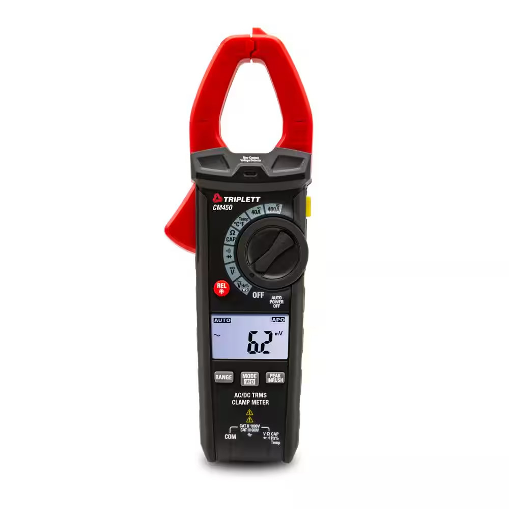 400 Amp True RMS AC/DC Clamp Meter