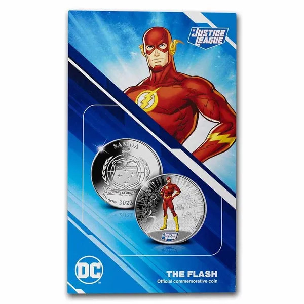 2022 The Flash 1/2 oz silver coin