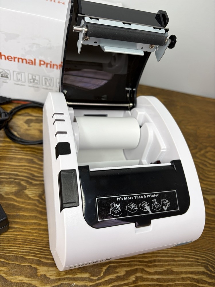 MUNBYN Thermal Receipt Printer ITPP047P New Open Box, READY TO SHIP !