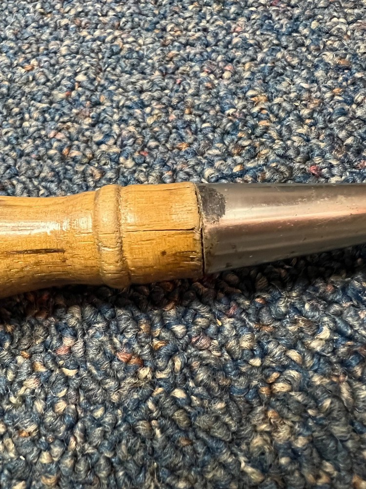Vintage Craftsman Vanadium bevel-edge chisel, 1/2", BP code, very nice