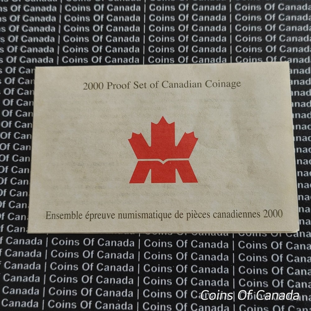 2000 Canada 8 Coin Proof Set - With Special Edition Silver Dollar #coinsofcanada
