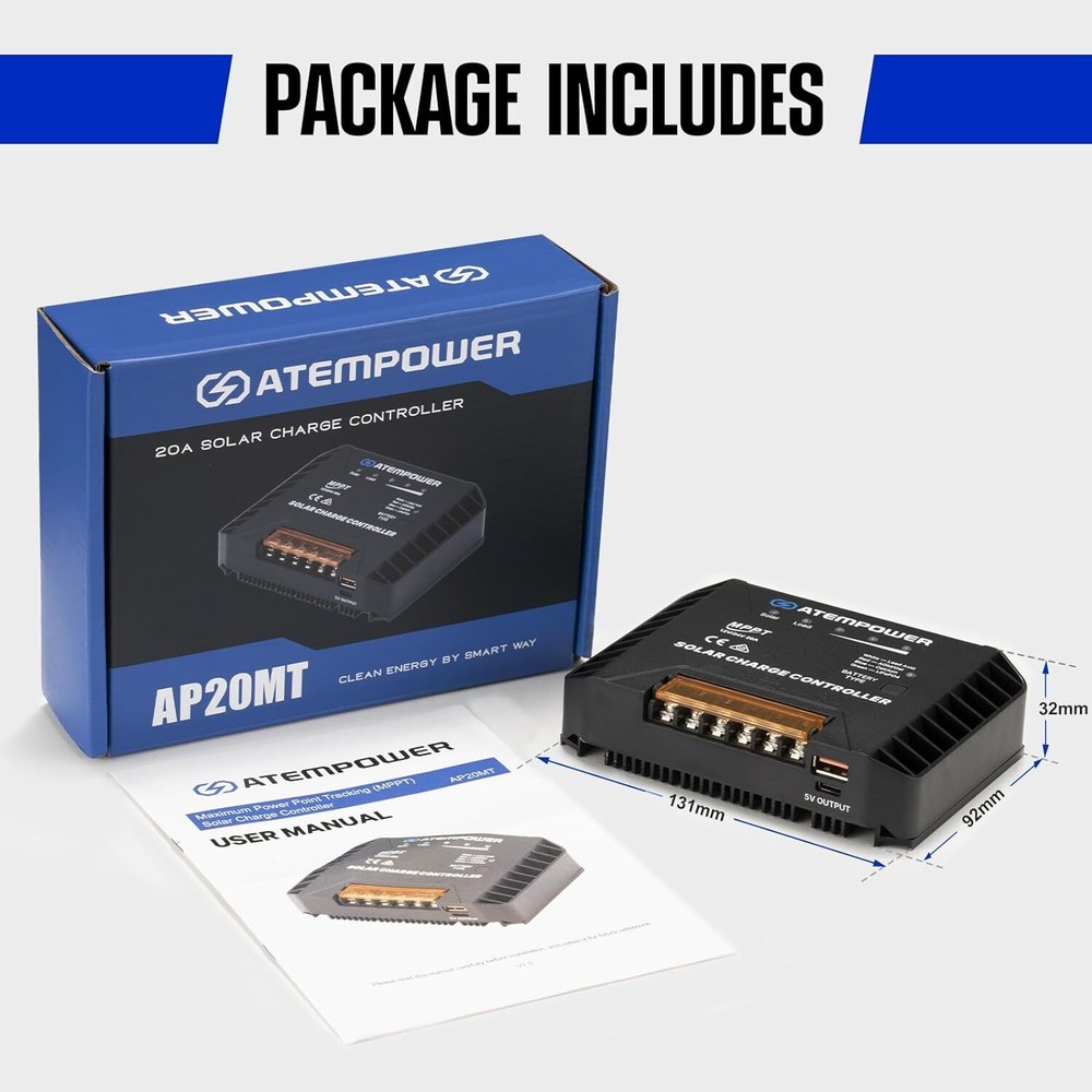 0A 12V/24V MPPT Solar Controller Selecting Battery Type Activate Lithium Battery