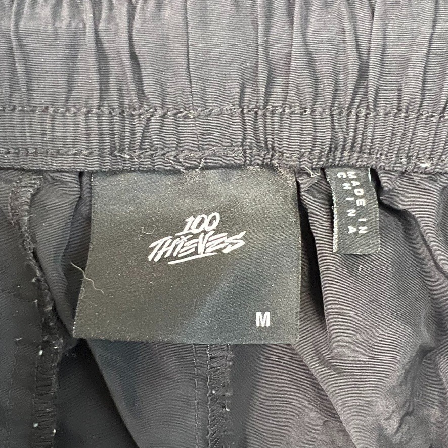 100 Thieves Foundations Nylon Shorts Mens Medium Black
