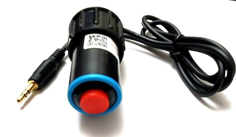 Durable Hand Switch (Push-To-Talk) for Headset Adapters with 1/8" (3.5 mm) Plug