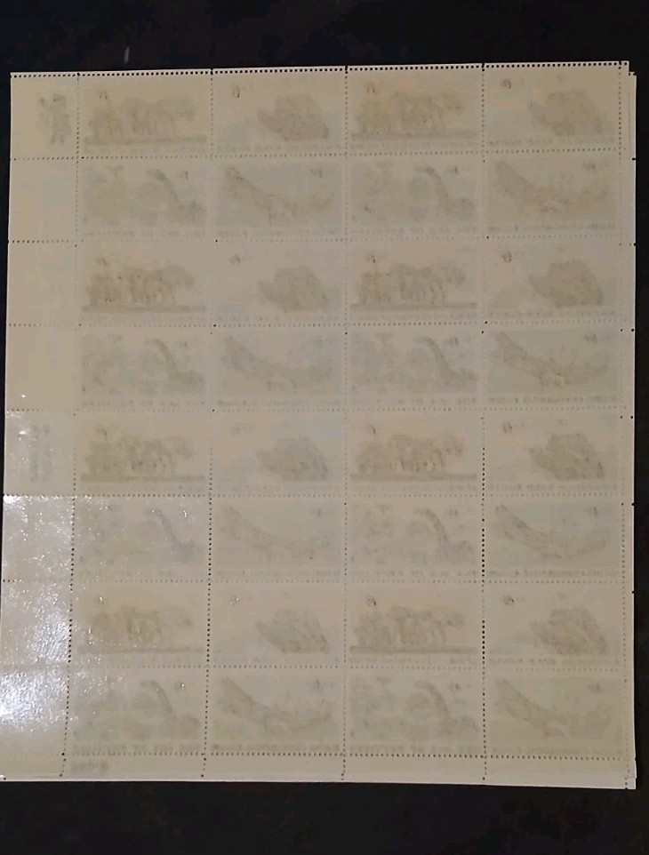 Scott 1387-90, 6 cent, Natural History, Sheet