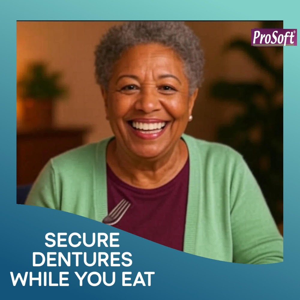 Denture Reliner Kit for 2 Plates - Easy Home Application & Long-Lasting Fit