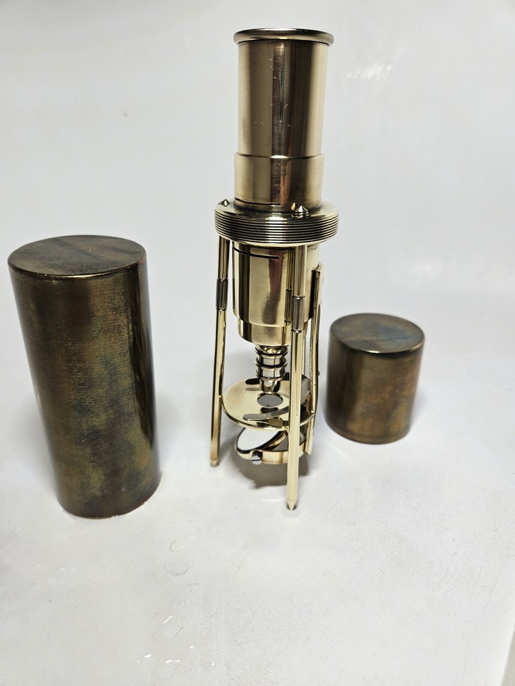 Vintage Microscope Spindler & Hoyer Field Microscope