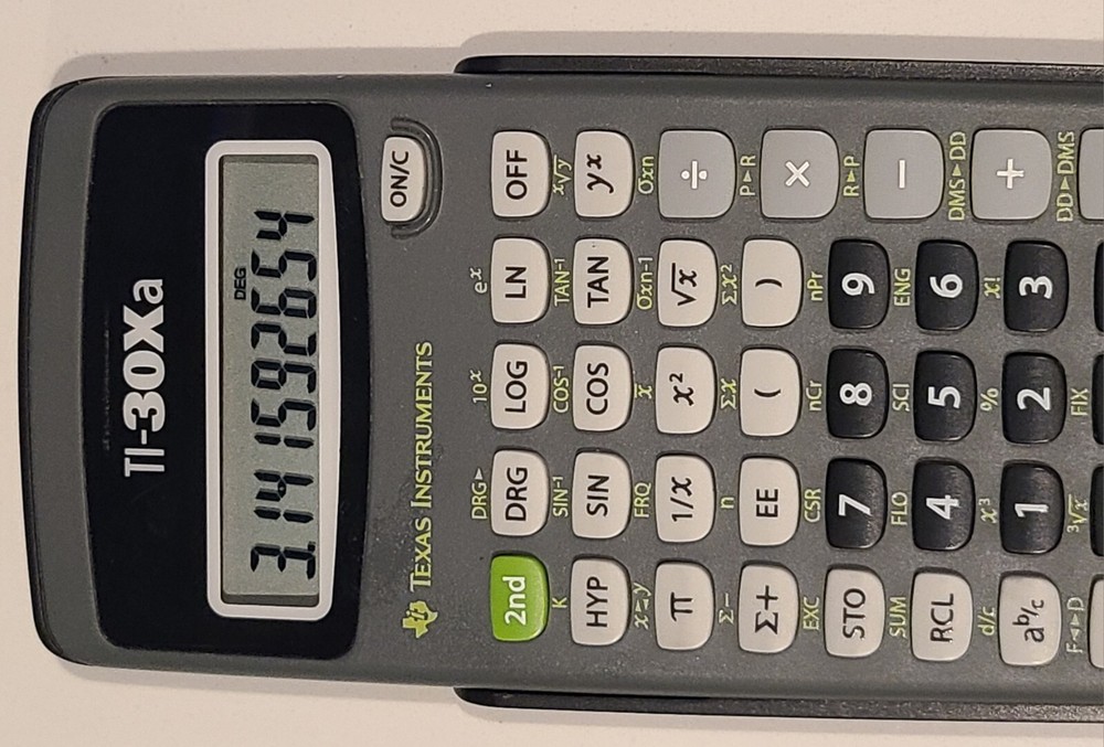 Texas Instruments TI-30Xa Calculator Tested & works