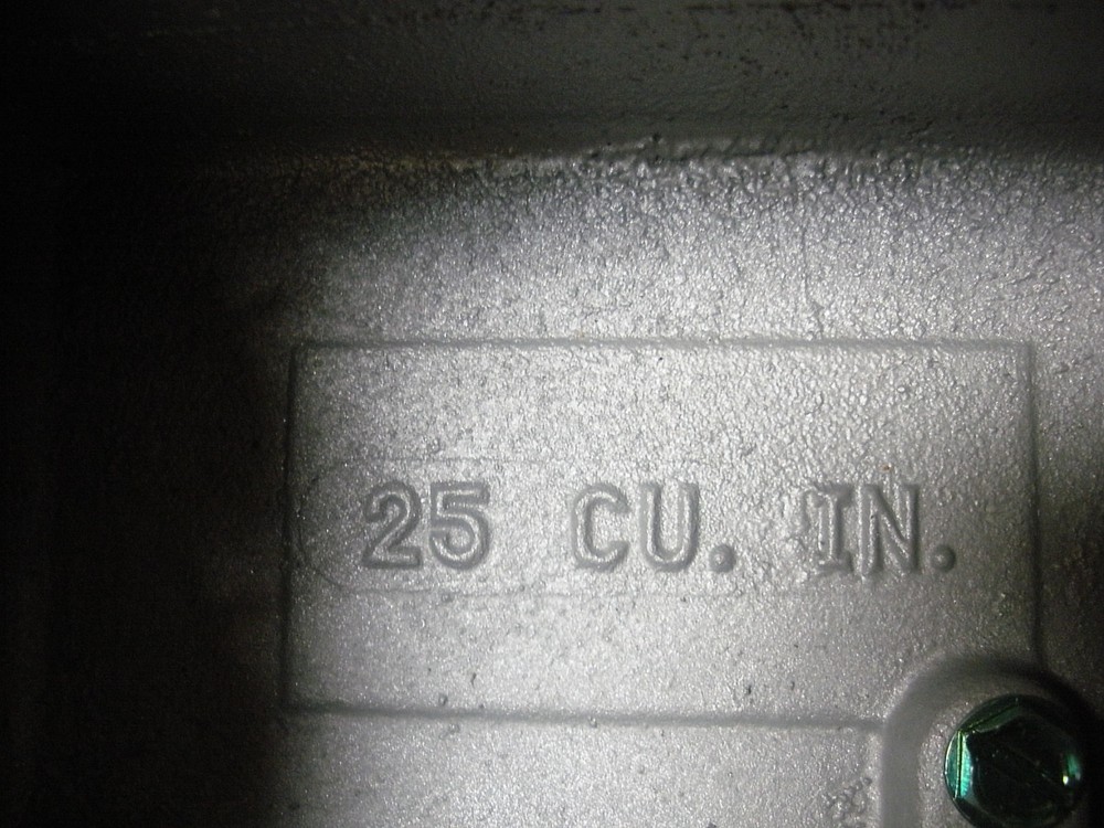 Appleton APPFD1100 1" Mall Iron Electrical Box