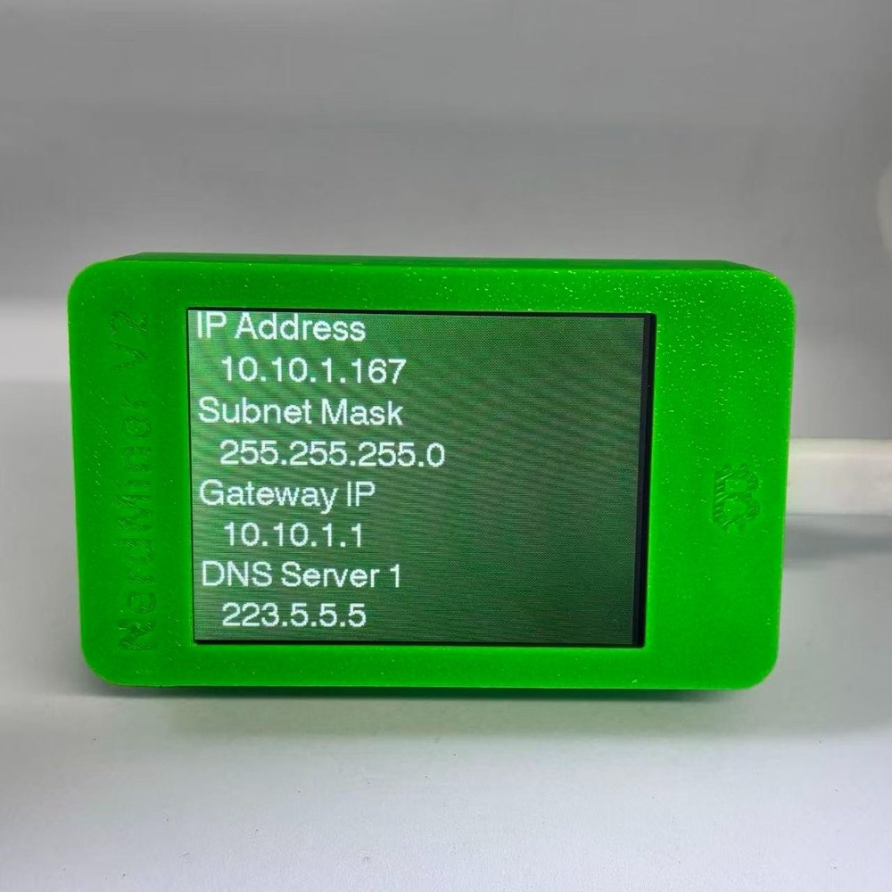 NerdMiner Plus V4.0.0 + Nerd Bitcoin Miner 700+ KH/s 2.8" touch display