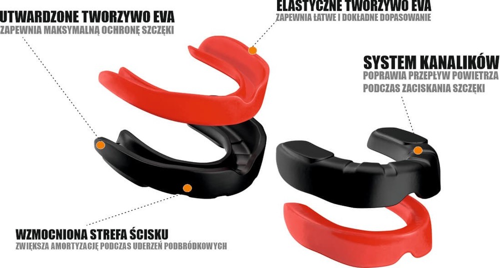 DBX Bushido Children's Junior GelTech Jaw Protector