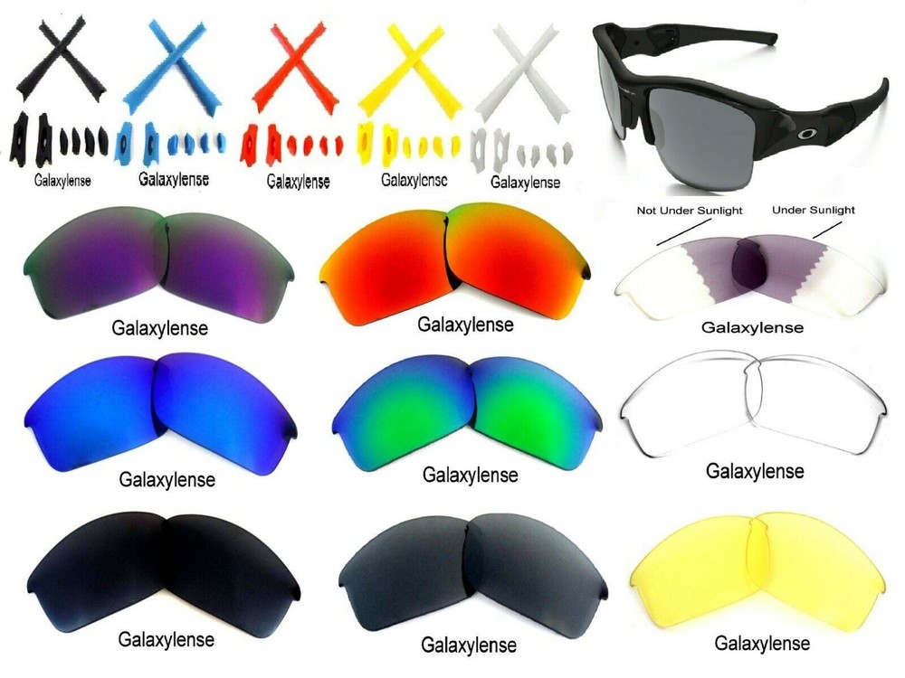 Galaxy Replacement Lenses For Oakley Flak Jacket Multi-Color,SPECIAL OFFER!