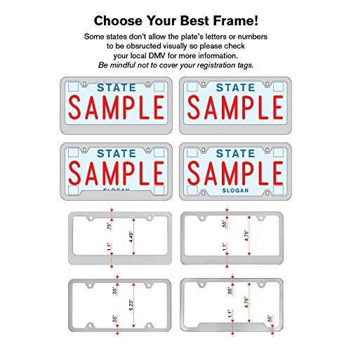 Treat People with Kindness Plastic License Plate Frame
