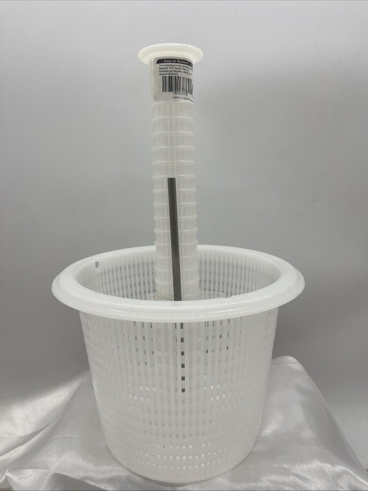 SkimPro Tower-Vented Skimmer Basket with Tower and Handle  New