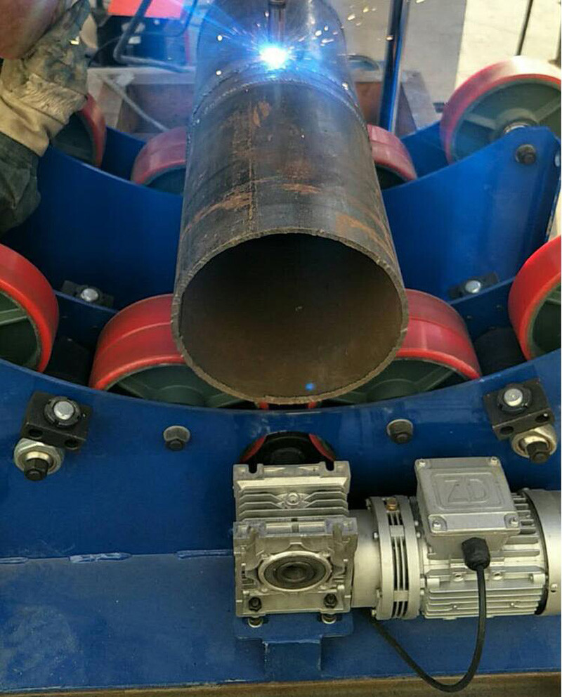 Tank Rollers Welding Rotator 3Ton Welding Turning Roller Pipe Rotating Roller