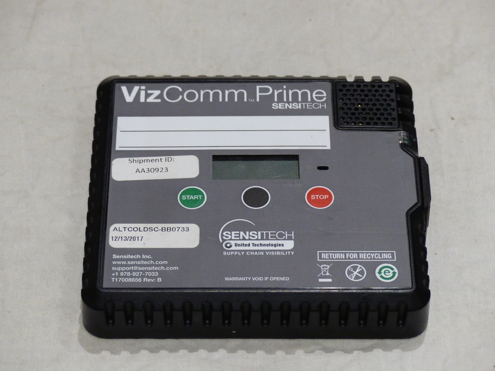SENSITECH VIZ COM PRIME LOGGER TRACKER T11012640