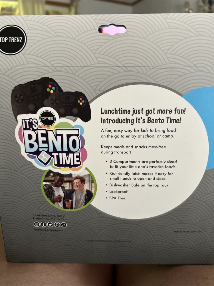 Game Controller Bento Lunch Box New In Box