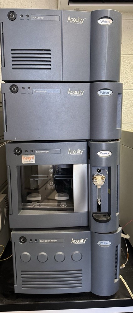 Waters Acquity UPLC System, Binary SM, Sampler,  Empower 3, PDA