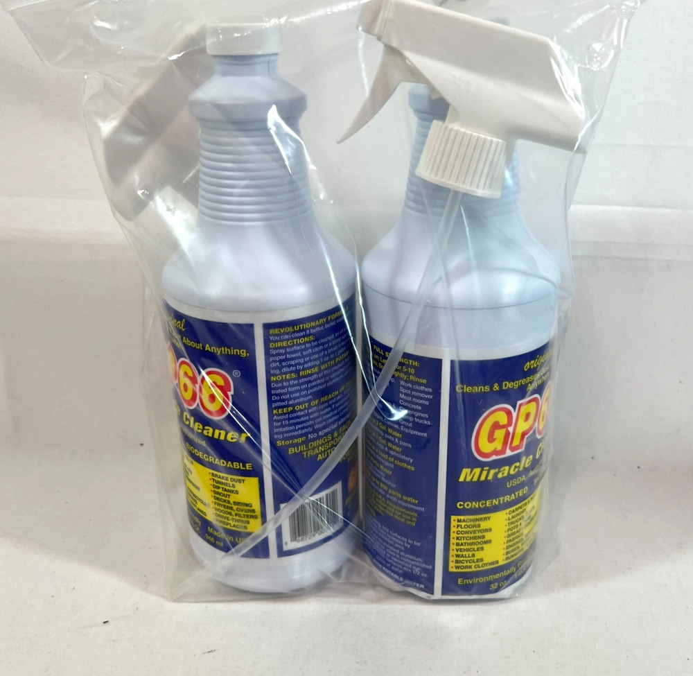 GP66 Biodegradable Miracle Cleaner 32oz – 2 Pack