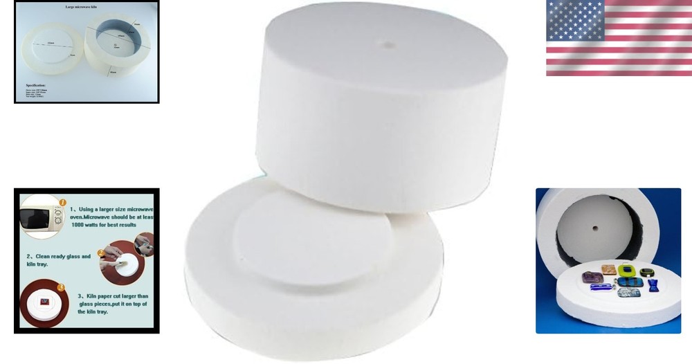Professional Ceramic Microwave Kiln - Safe & Efficient Glass Fusing Tool