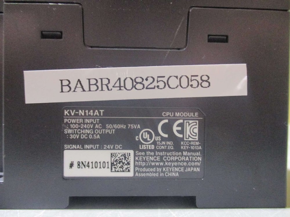 KEYENCE KV-N14AT Programmable Controller PLC Automation USED