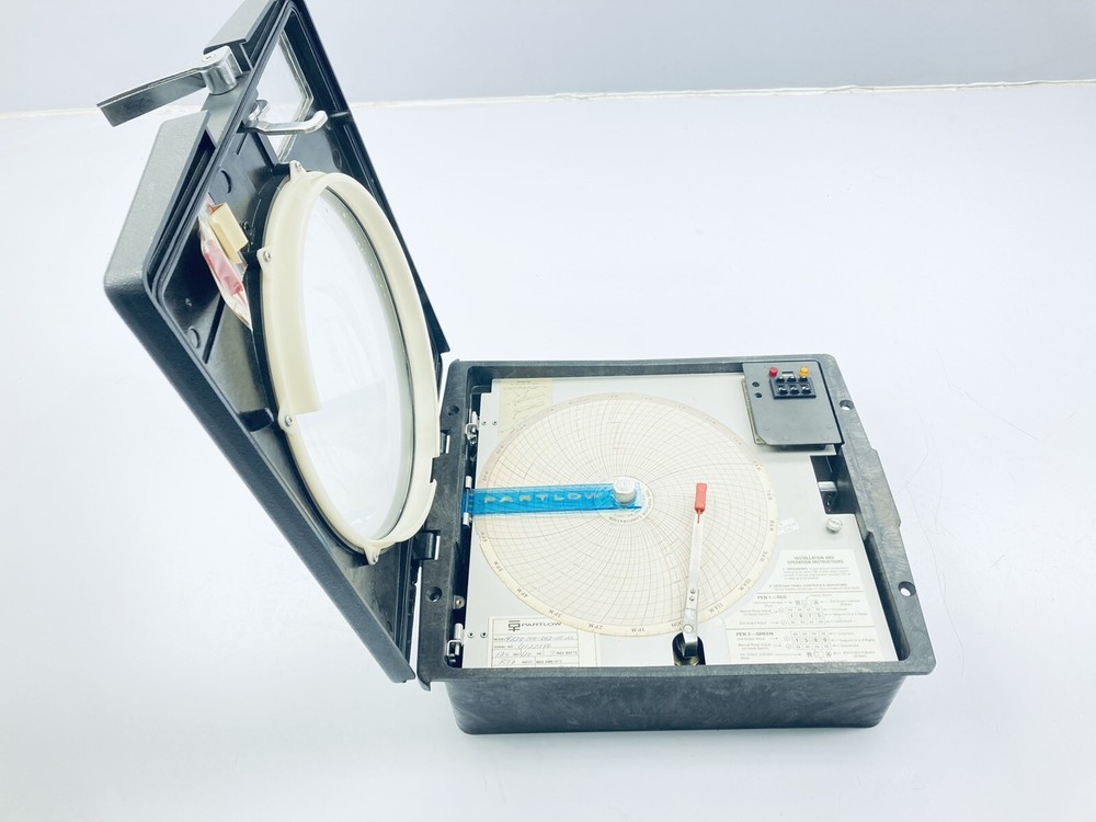 PARTLOW 4220-000-042-111-AC CHART RECORDER 10" RTD INPUT