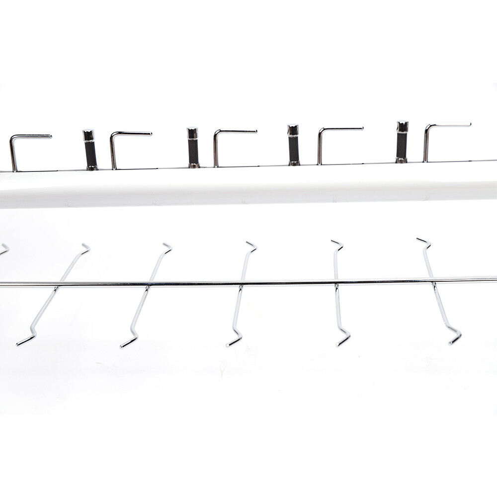10Pcs Sunglasses Display Racks Lockable Eyeglasses Storage Holder with 12 Frames