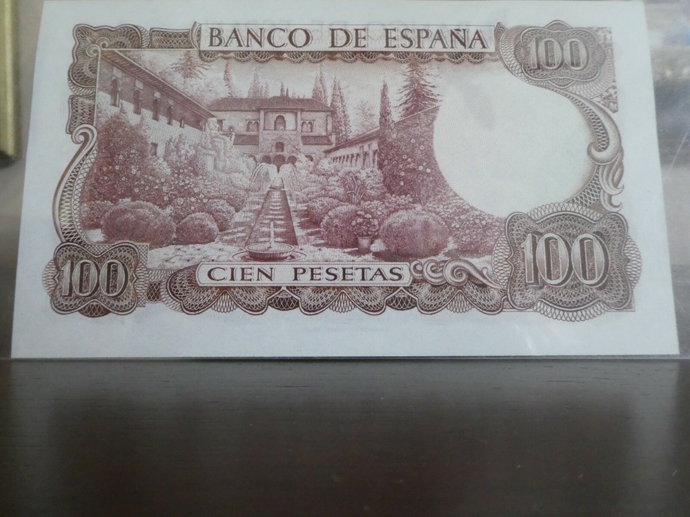 100 Peseta Banknote 1970 UNC.