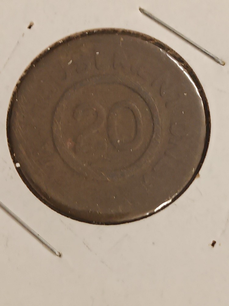 Gaming Token Vintage 20