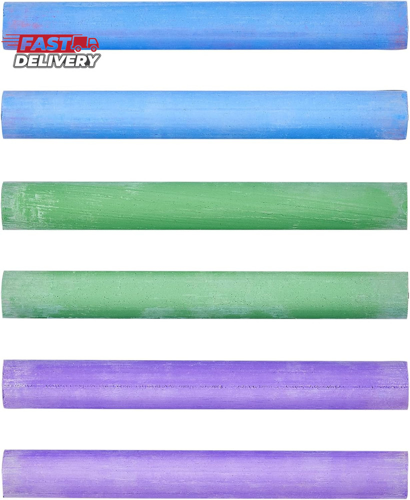Prang Board Chalk, Assorted Colors, 12 Count