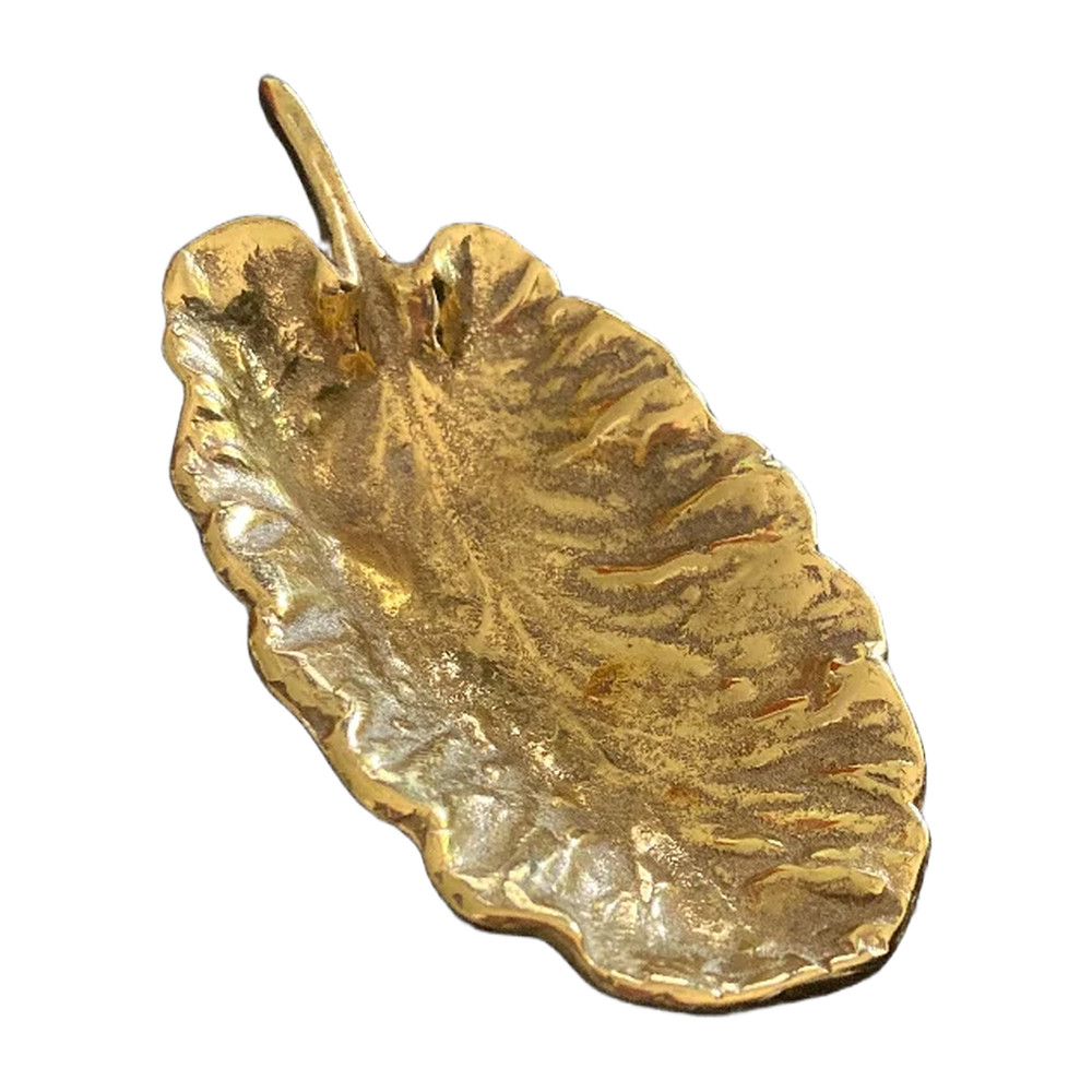 Brass 1952 Primrose Leaf, 4.5"