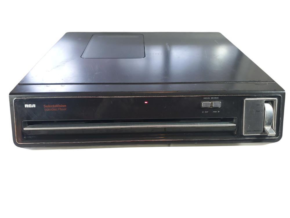 RCA Selectavision Videodisc Player CED Model SGT 075 Untested