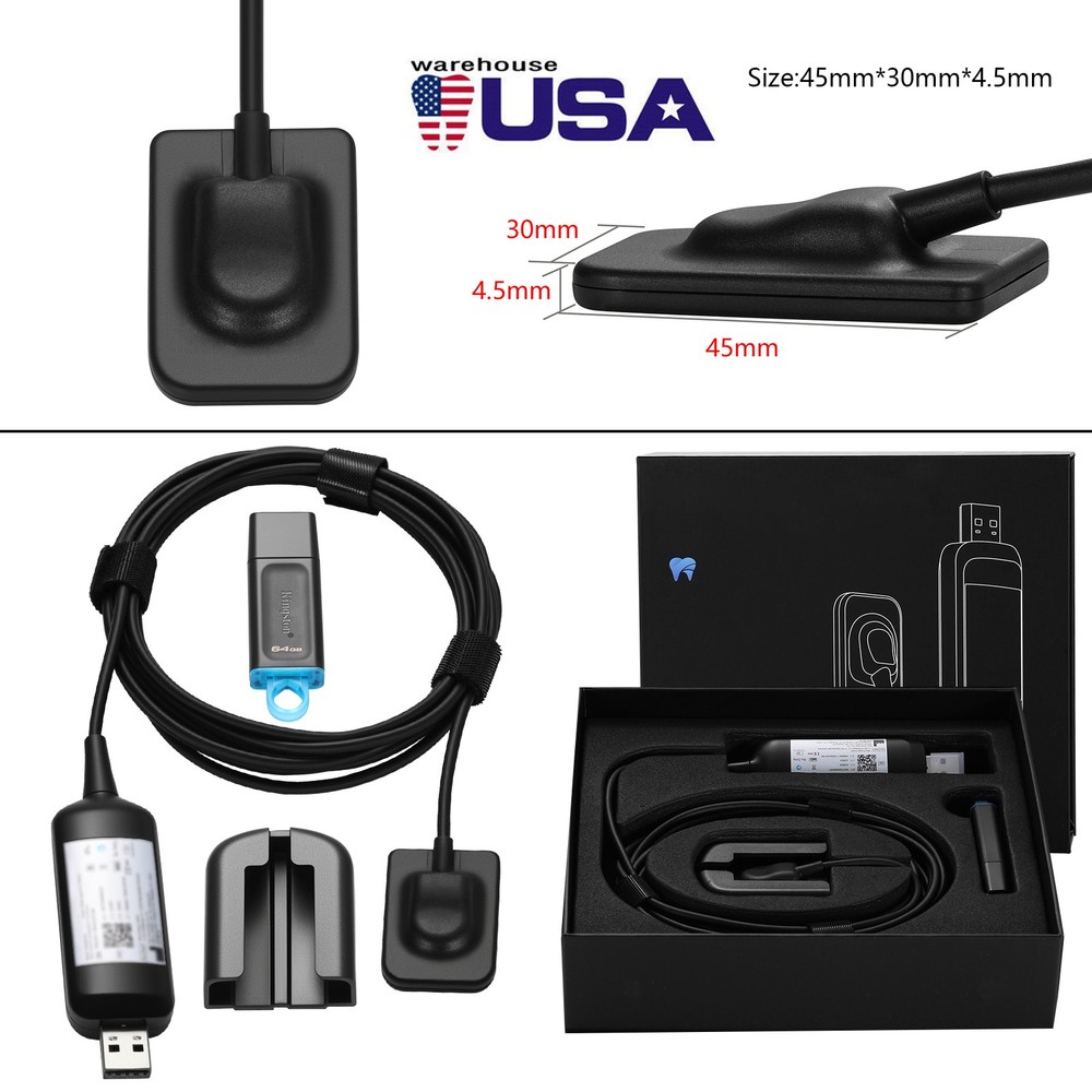 Dental Sensor Unit digital Sensor Image HD Sensor Size 1.5  || Twain