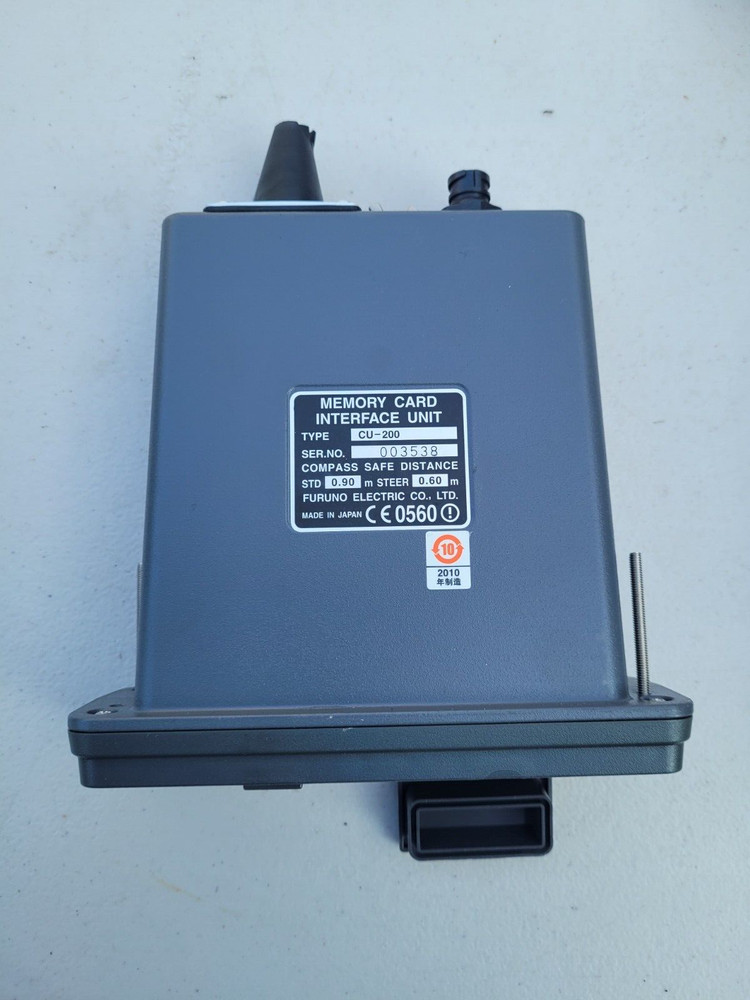 Furuno CU-200 Memory Card Interface Unit Tested and Working